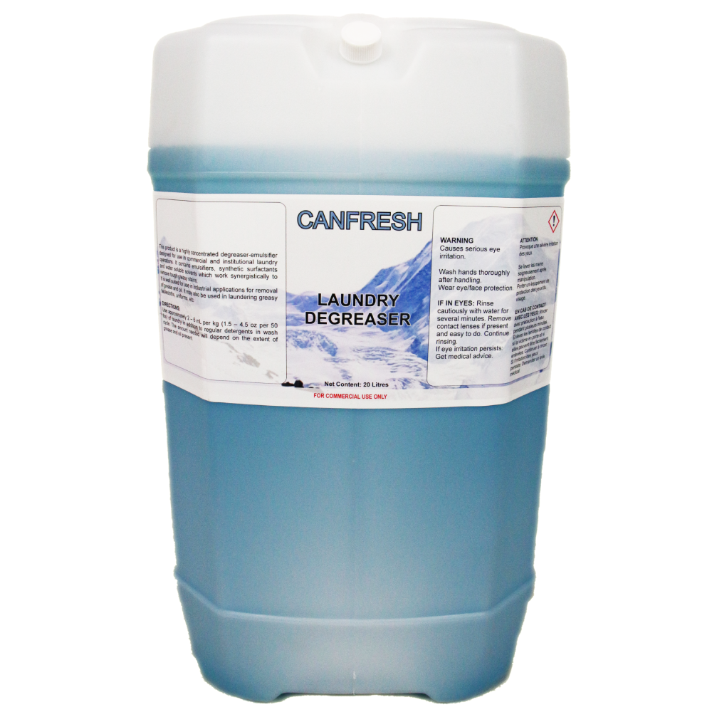 Laundry Degreaser Powerful Drycleaning Detergent — Canfresh