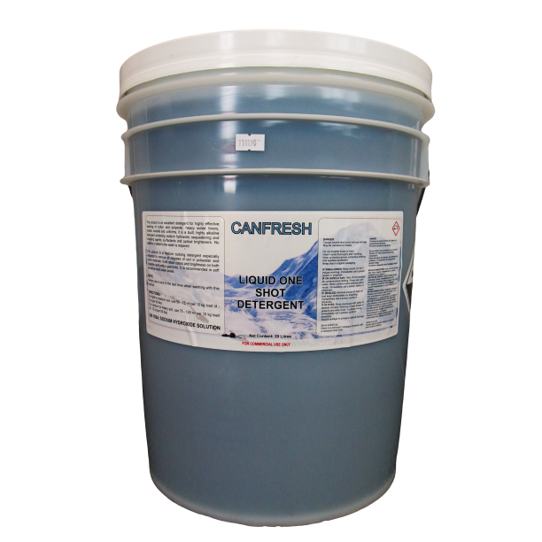 Liquid One Shot Detergent - Alkaline Sodium Hydroxide Detergent